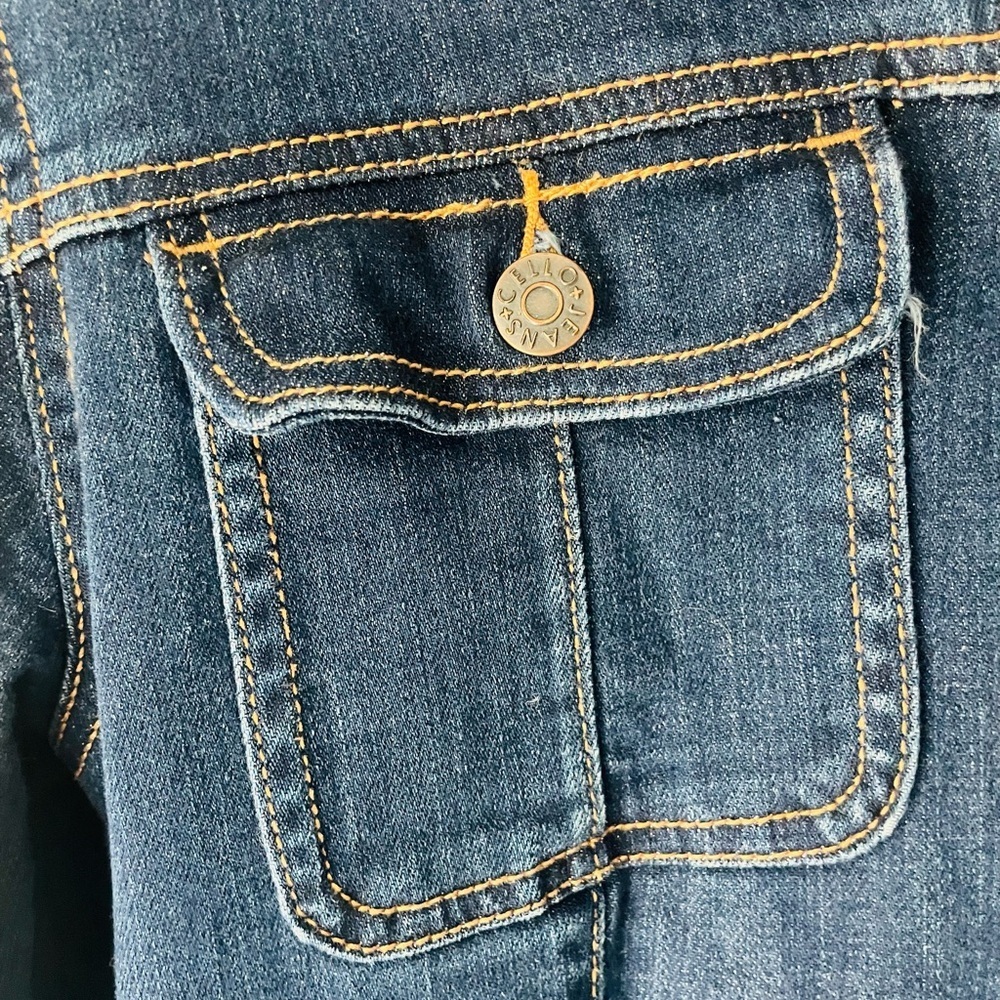 Cello Denim Long Sleeve Button-Up Dress - Picture 4 of 9